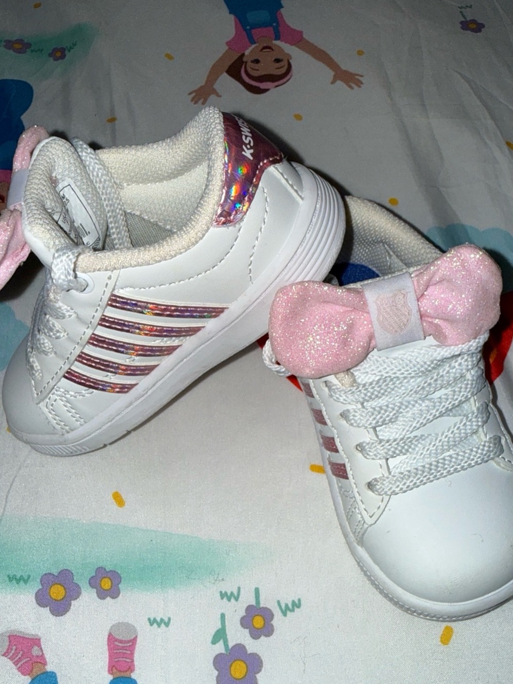 K Swiss toddler girl classic low